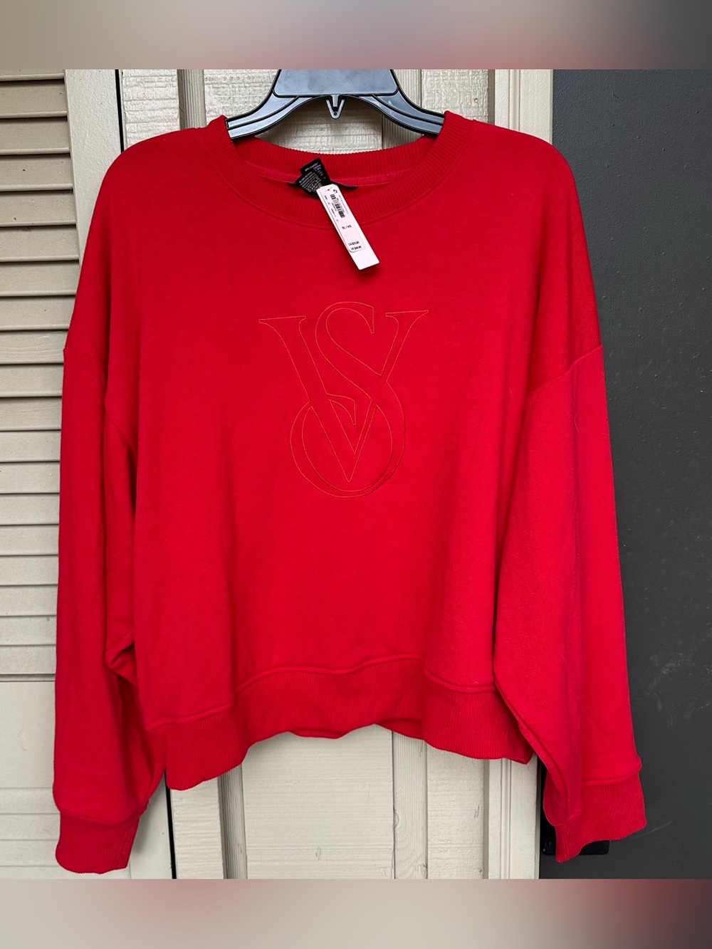 New With Tags Victorias Secret Crew Sweatshirt Size XL